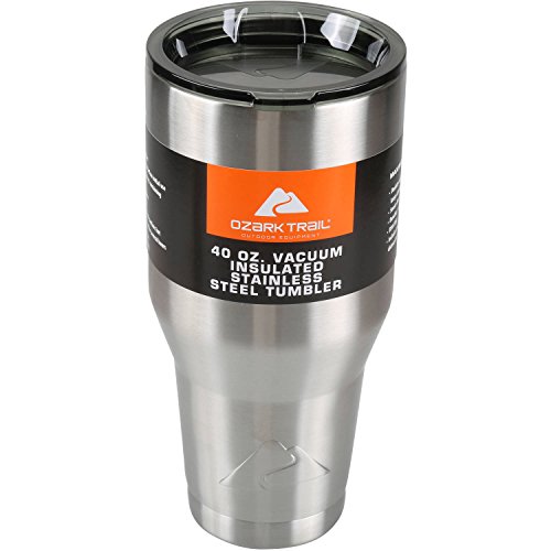 40 oz Stainless Steel Vacuum Insulated Tumbler Specially designed for both hot and cold liquids Black