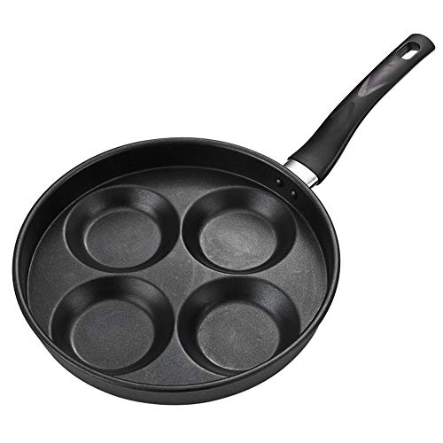 Crispy Pan with Induction Bottom Non-Stick Pancake Maker with 4-die Design 100 PFOA Free Non-Stick Coating