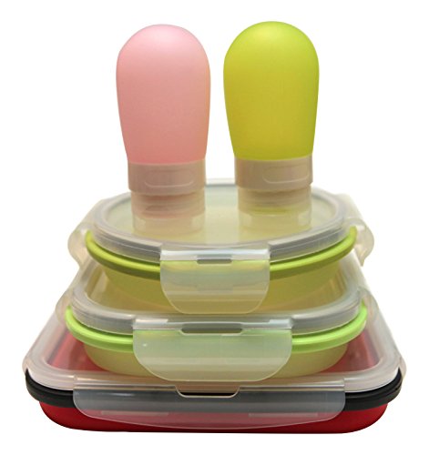 BGR8 LIFESTYLE BRAND 5 Piece Salad Container for Lunch