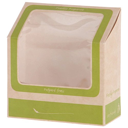 Grab N Go Tortilla Disposable Food Container 4 12L x 2W x 4 34H Eco-Friendly